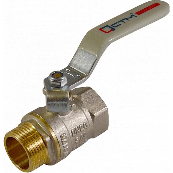 STM Кран шаровой латунь полнопроходной Ду40 Ру16 ВР/НР рычаг